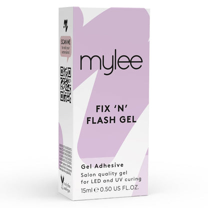 Mylee Capsules Fix & Flash Tips en Gel 15ml - Colle Adhésive